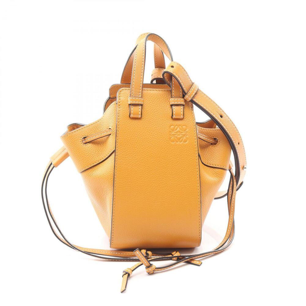 Loewe Hammock Drawstring Bag Handbag Leather Brown